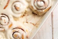 Maple Cream Cheese Cinnamon Rolls Recipe — Soft, Gooey & Irresistible