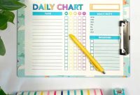 Free Printable Kids Chore Charts: Download and Customize