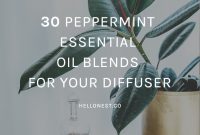 Refresh Your Home and Mood: 30 Peppermint Diffuser Blends