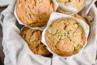 Sourdough Discard Zucchini Muffins Recipe (Quick & Moist)