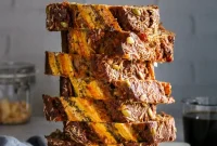 Crunchy Nut and Plantain Quick Bread: Moist Tropical Loaf