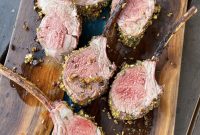 Pistachio-Crusted Rack of Lamb with Herb Garlic Crust