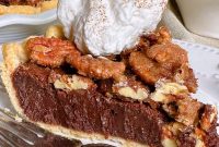 Decadent Chocolate Pecan Chess Pie Recipe for Home Bakers