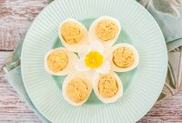 Browned Butter Cream Cheese Deviled Eggs (Carnivore-Friendly)