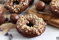 Double Chocolate Peanut Butter Doughnuts Recipe