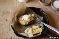 Twice-Baked Cheddar and Chive Potatoes: Crispy, Creamy Side Dish