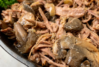 Slow-Cooked Beef with Mushrooms: Tender Pot Roast in a Crockpot