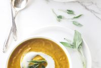 Creamy Sweet Potato and Sage Soup Recipe for Fall Comfort