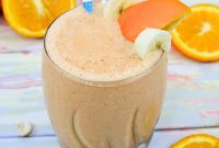 Whole30 Orange Carrot Smoothie Recipe (Vegan)