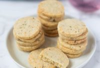 Rosemary Parmesan Shortbread Made with Sourdough Discard