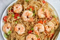 Whole30 Shrimp Lo Mein Recipe — Paleo & Keto-Friendly Shrimp Noodles