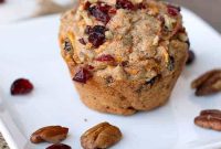 Sweet Potato Cranberry Muffins with Pecans — Autumn Brunch Recipe