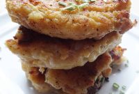 Cheesy Mashed Potato Patties Recipe: Crispy Pan-Fried Potato Cakes
