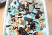 Cookie Monster Ice Cream Recipe Without an Ice Cream Maker (+Video)