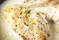 Skillet Coconut Lemon Chicken with Garlic and Herbs
