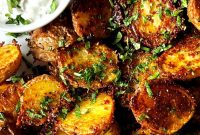 Crispy Parmesan Ranch Roasted Potatoes