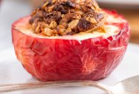 Cinnamon-Stuffed Baked Apples Made in the Air Fryer