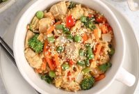 Low-Sodium Fried Rice Without Soy Sauce — Flavorful Vegetable Fried Rice