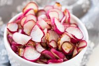 Crispy Oven-Baked Radish Chips Recipe