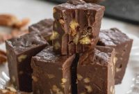 3-Ingredient Microwave Fudge Recipe: Quick Chocolate Fudge