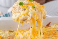 Creamy Angel Chicken and Rice Casserole Recipe