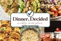 Weeknight Dinner Plan: Week 1 Meals & Grocery Guide