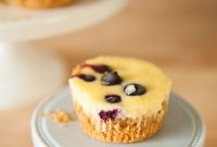 Lemon Blueberry Mini Cheesecakes Recipe for Perfect Bite-Sized Desserts
