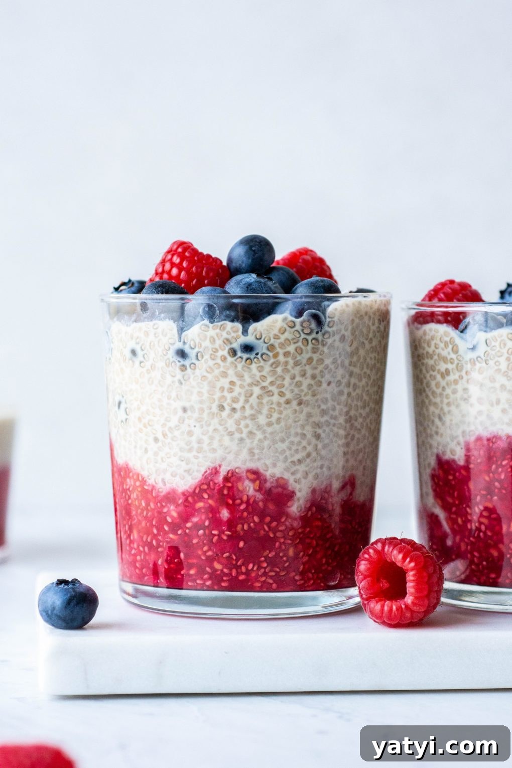 Dairy-Free Raspberry Blueberry Chia Pudding Recipe 3 img 10369 2
