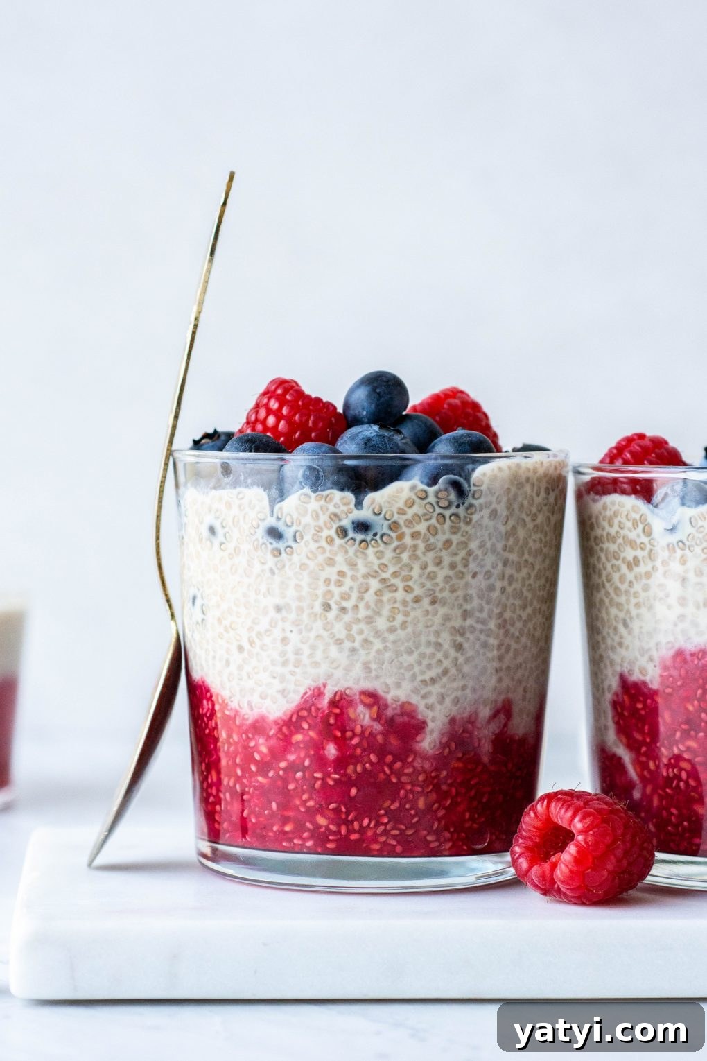 Dairy-Free Raspberry Blueberry Chia Pudding Recipe 6 img 10369 5
