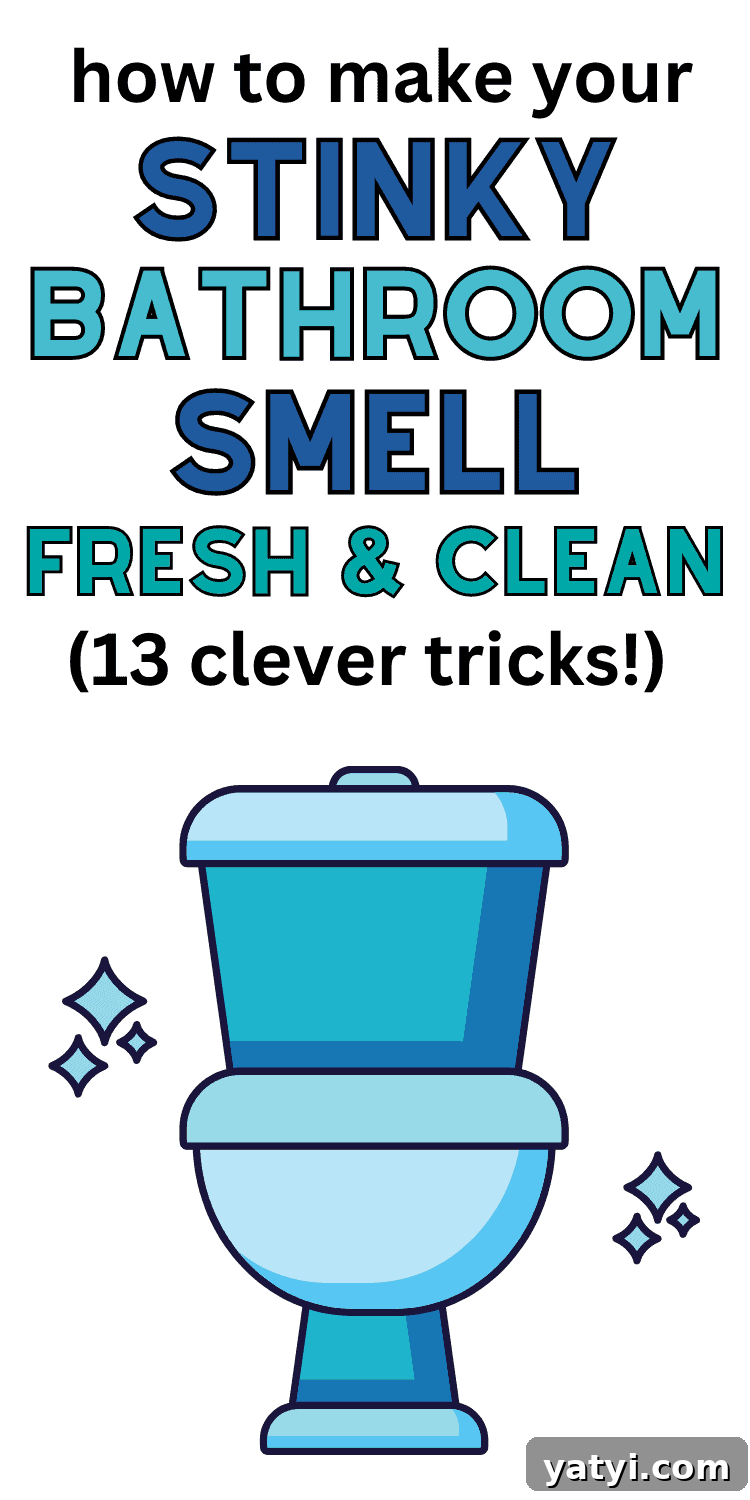 13 Clever Ways to Keep Your Bathroom Smelling Fresh All the Time 11 DIY bathroom smell hacks so it smells amazing.