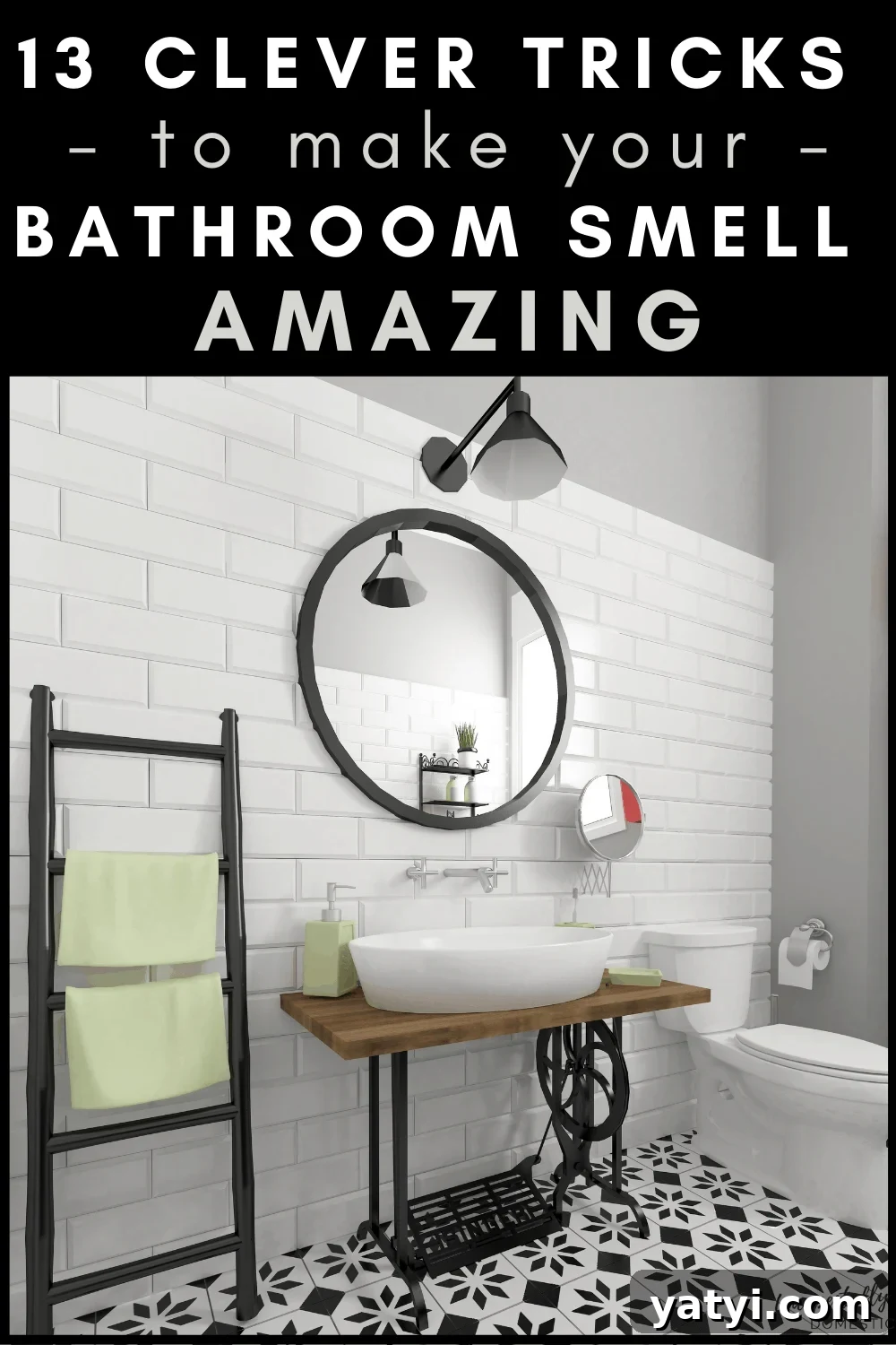 13 Clever Ways to Keep Your Bathroom Smelling Fresh All the Time 9 How to make your bathroom smell nice!