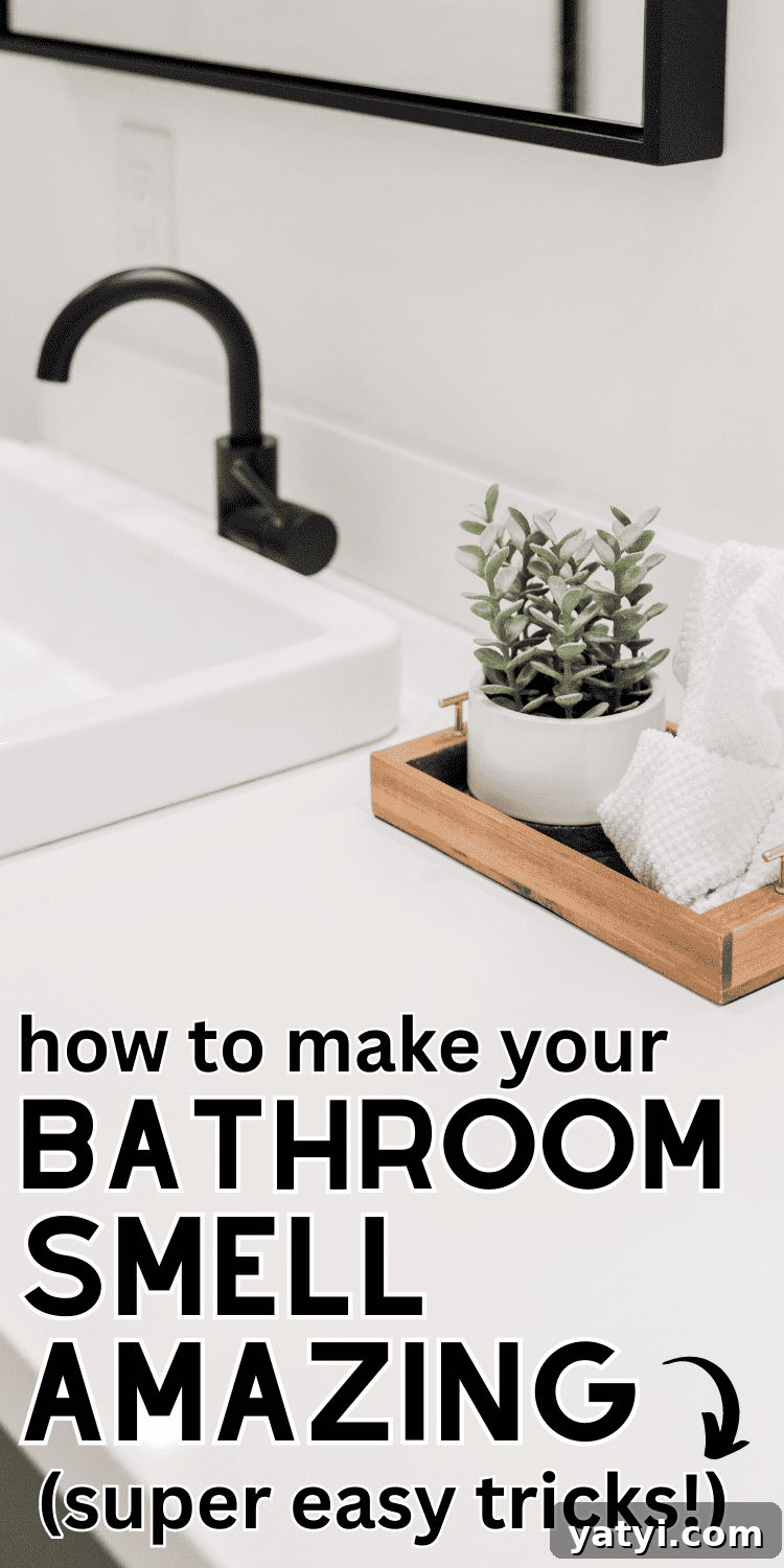 13 Clever Ways to Keep Your Bathroom Smelling Fresh All the Time 10 DIY bathroom smell hacks so it smells amazing.