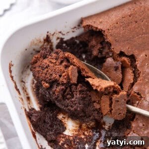 Ina Garten’s Brownie Pudding Recipe That’s Gone Viral 7 Ina Garten’s brownie pudding with a chewy top and fudgy, spoonable center