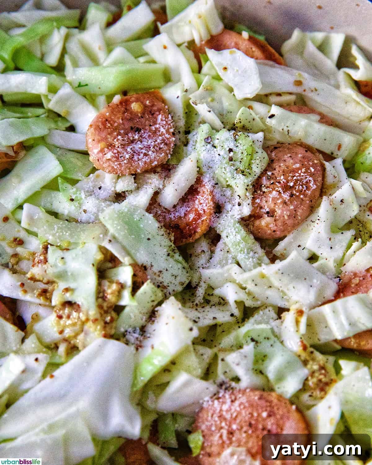 Savory Sausage and Cabbage Skillet Recipe for Weeknight Dinners 10 Sausage and Cabbage skillet.