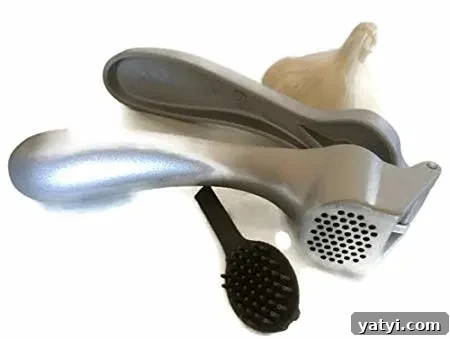 Creamy Tuscan Chicken Recipe with Sun-Dried Tomatoes and Spinach 11 The Pampered Chef Garlic Press