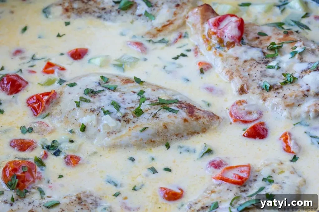 Creamy Tuscan Chicken Recipe with Sun-Dried Tomatoes and Spinach 3 Creamy Tuscan chicken
