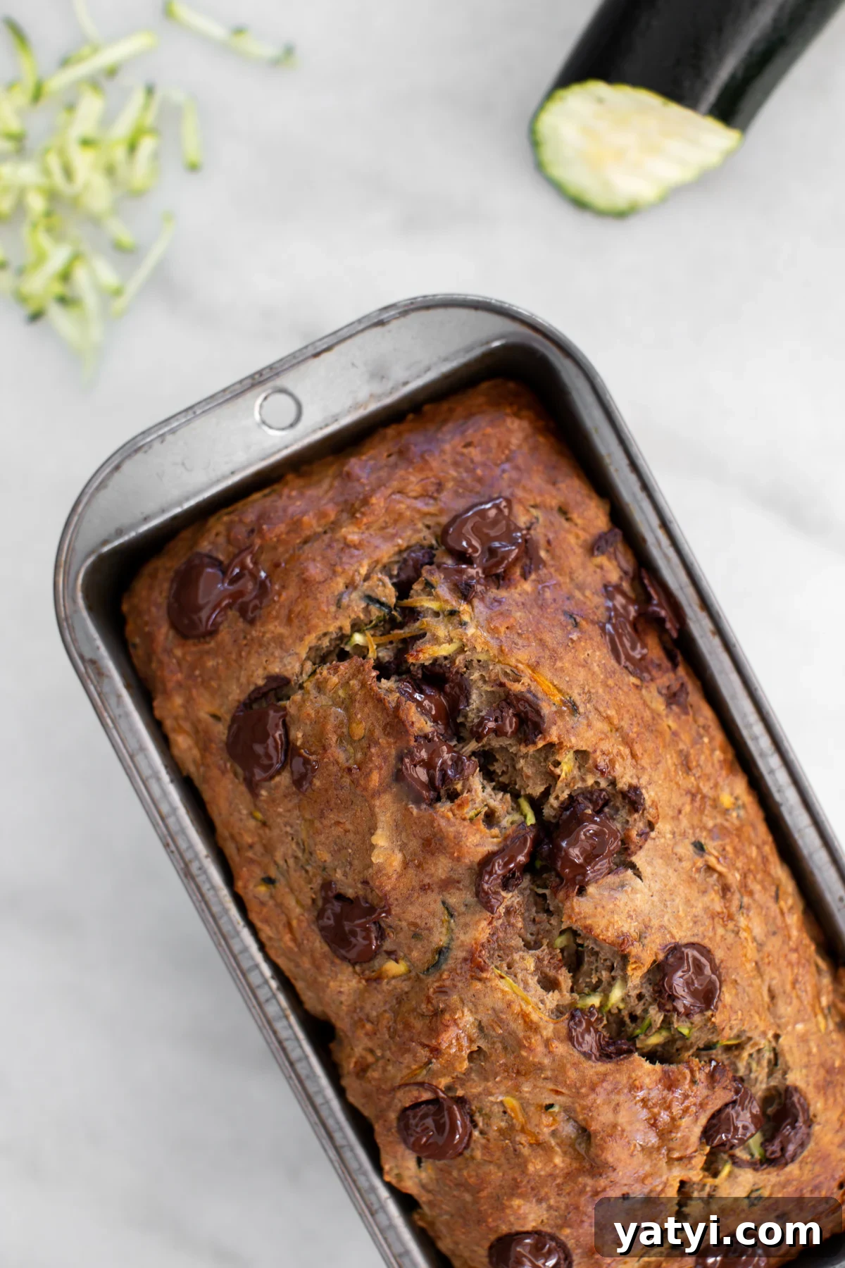 No-Added-Sugar Zucchini Banana Bread Recipe for Moist Loaves 3 img 12068 2