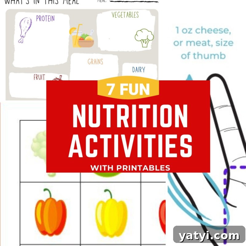 MyPlate Nutrition Quiz for Grades 4–9: Fun Food Group Challenge 6 7 fun nutrition activities with printables