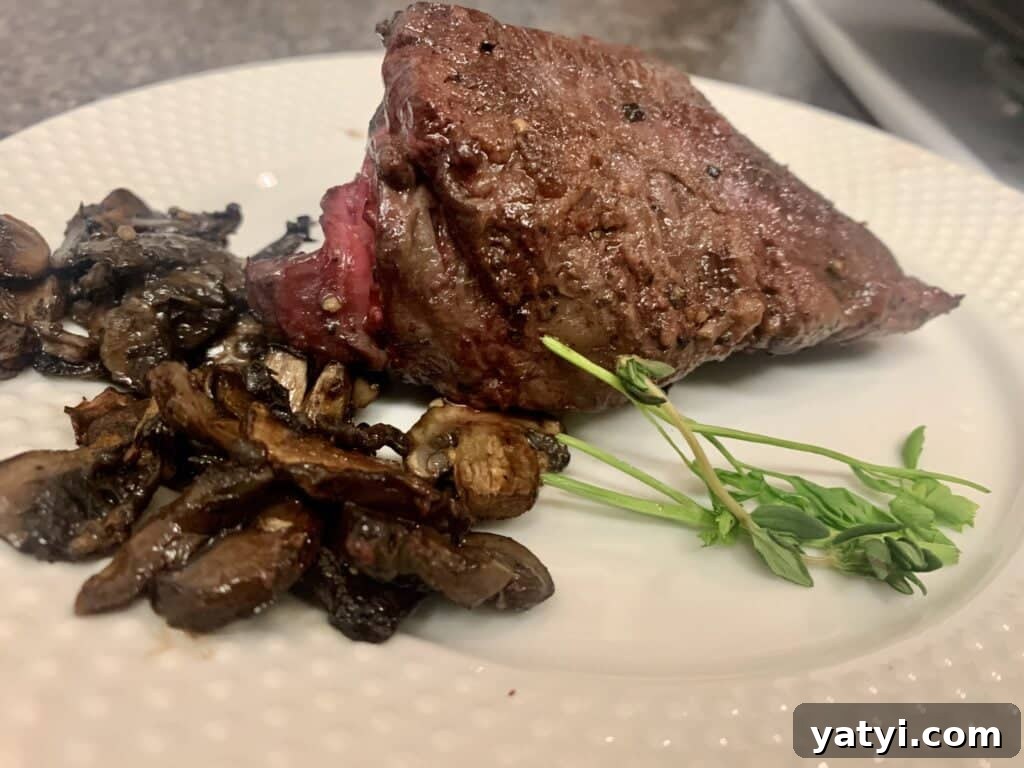 Pan-Seared Filet Mignon with Garlic Butter Mushrooms 8 img 12693 7