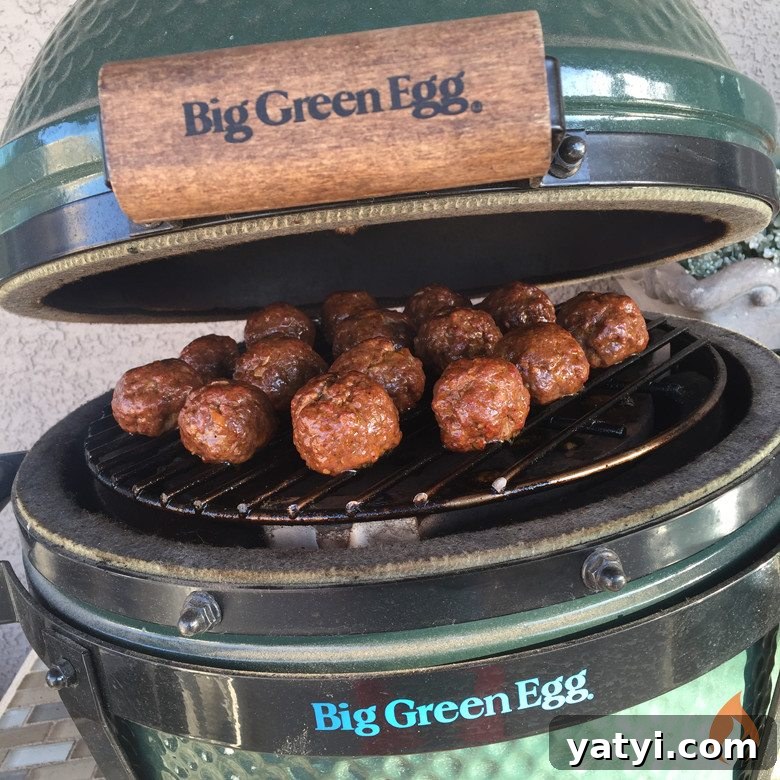 Cold-Weather Grilling: 6 Pro Tips for Winter Barbecues 5 Grilled BBQ Meatballs
