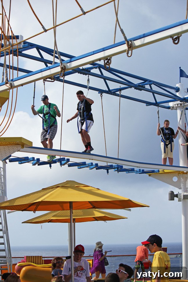Weekend Report: How to Make Lasting Memories This Weekend 9 Ropes course with ocean view