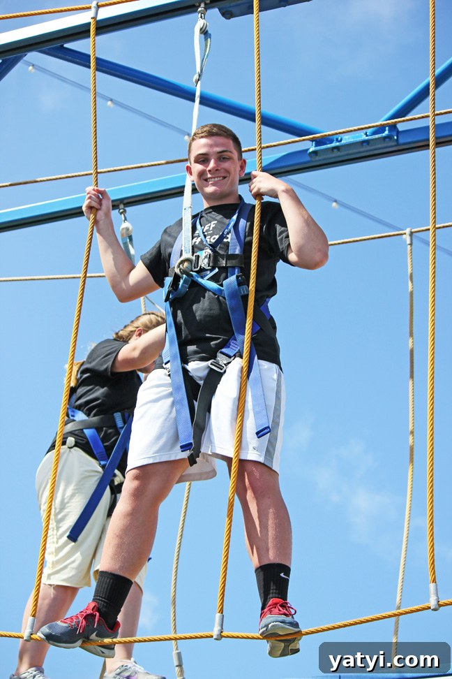 Weekend Report: How to Make Lasting Memories This Weekend 10 Kids on ropes course