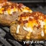 Grilled Cheddar & Bacon Twice-Baked Potatoes: Smoky Stuffed Recipe 4 img 13818 3