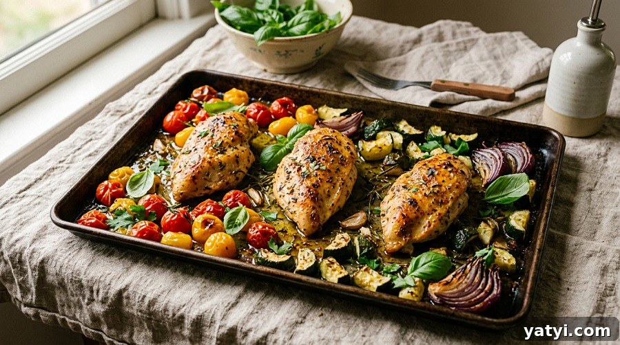 15 Quick Chicken Breast Recipes for Easy Weeknight Dinners 6 Italian Herb Chicken with Vegetables