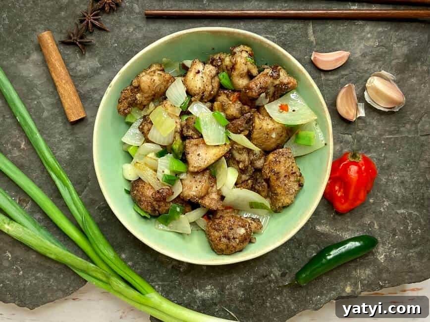 Served dish, with ingredients.