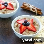 3-Minute Keto Creamy Hot Cereal- Paleo and Low Carb.
