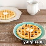 Low Carb Buttermilk Waffles- low carb, paleo & gluten free.