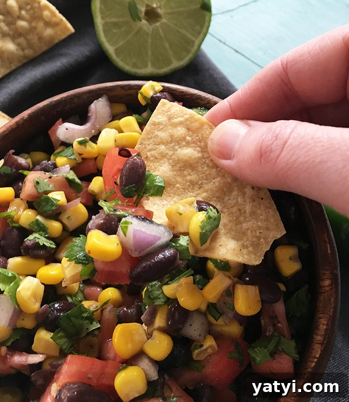 Zero SmartPoint Weight Watchers Recipes for Quick Meals 4 Corn and Black Bean Salsa