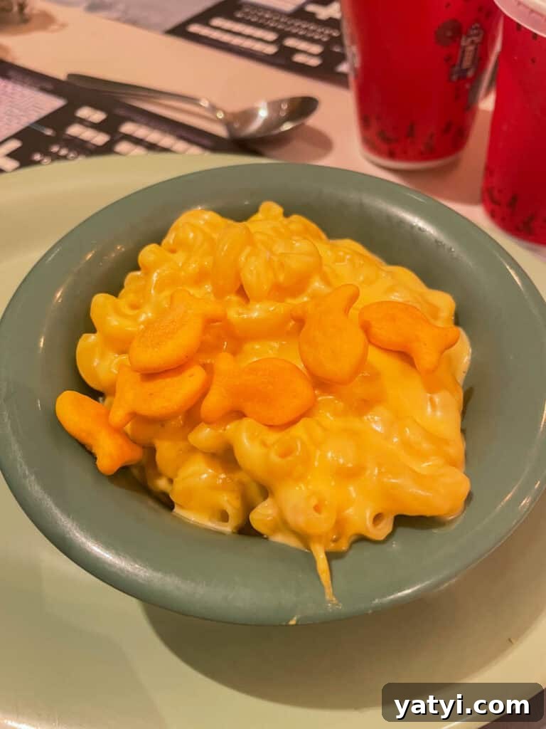 Beaches and Cream Soda Shop: Classic Ice Cream Parlor and Treats 6 Kids Macaroni and Cheese from Beaches and Cream.