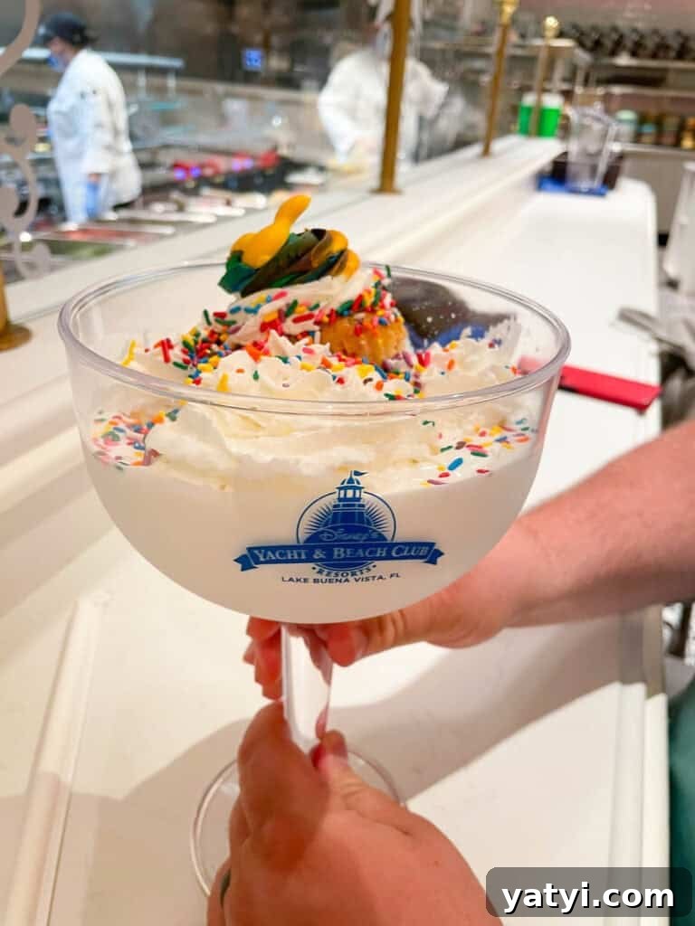 Beaches and Cream Soda Shop: Classic Ice Cream Parlor and Treats 7 Mickey's Confetti Shake from Beaches and Cream.